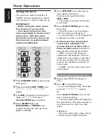 Предварительный просмотр 40 страницы Philips MX5800SA/22 User Manual