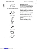 Предварительный просмотр 6 страницы Philips MX900 Instructions For Use Manual