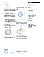 Preview for 2 page of Philips myBathroom 32200/17/16 Brochure