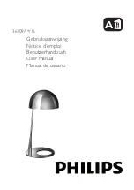 Preview for 1 page of Philips myLiving 36109/11/16 User Manual