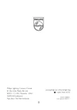 Preview for 8 page of Philips myLiving 37196/17/16 User Manual