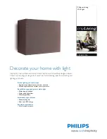 Philips myLiving 37267/17/16 Brochure предпросмотр