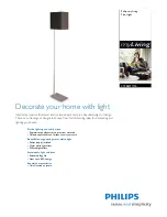 Philips myLiving 37268/17/16 Brochure preview