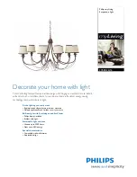 Предварительный просмотр 1 страницы Philips myLiving 37801/26/16 Brochure