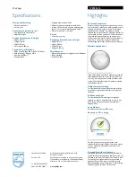 Preview for 2 page of Philips myLiving 37802/26/16 Brochure