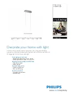 Philips myLiving 37905/11/16 Brochure preview