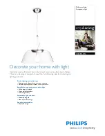 Preview for 1 page of Philips myLiving 404496016 Brochure