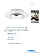 Preview for 1 page of Philips myLiving 40588/11/16 Brochure