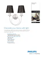 Philips myLiving 45567/14/16 Brochure preview