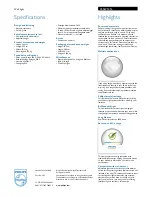 Preview for 2 page of Philips myLiving 45567/14/16 Brochure