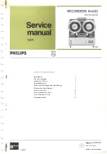 Philips N4450/00/15/19/43 Service Manual preview