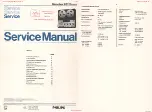 Preview for 1 page of Philips N7125 Service Manual