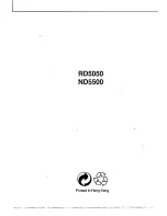 Предварительный просмотр 13 страницы Philips ND 5500 User Manual