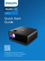 Preview for 1 page of Philips NeoPix 120 Quick Start Manual