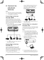 Предварительный просмотр 11 страницы Philips NeoPix Easy 2 User Manual