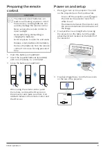 Preview for 9 page of Philips NeoPix Prime One User Manual