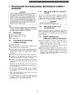 Preview for 19 page of Philips NN-SA631B Service Manual