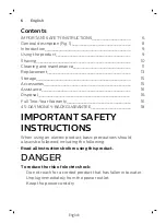 Preview for 6 page of Philips Norelco 1000 Series Manual