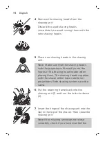 Preview for 14 page of Philips Norelco 1000 Series Manual