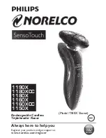 Philips Norelco 1180XCC User Manual preview