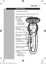 Предварительный просмотр 43 страницы Philips NORELCO 5750 Manual