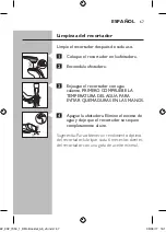 Предварительный просмотр 67 страницы Philips NORELCO 5750 Manual