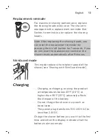 Preview for 13 page of Philips Norelco 6000 Series Manual