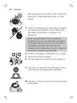 Preview for 60 page of Philips Norelco 6000 Series Manual