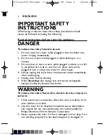 Preview for 3 page of Philips Norelco 6701X Manual