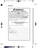 Preview for 5 page of Philips Norelco 6701X Manual