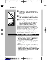 Preview for 11 page of Philips Norelco 6701X Manual