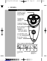 Preview for 25 page of Philips Norelco 6701X Manual