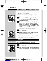 Предварительный просмотр 14 страницы Philips Norelco 6885XL Manual