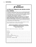 Preview for 24 page of Philips Norelco 7180XL User Manual