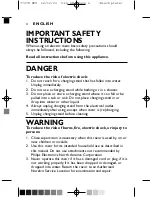 Preview for 3 page of Philips Norelco 7737X User Manual