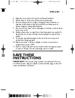 Preview for 4 page of Philips Norelco 7737X User Manual