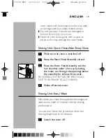 Preview for 18 page of Philips Norelco 7737X User Manual