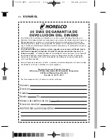 Preview for 29 page of Philips Norelco 7737X User Manual