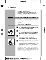 Preview for 39 page of Philips Norelco 7737X User Manual