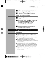 Preview for 42 page of Philips Norelco 7737X User Manual