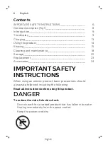 Preview for 6 page of Philips NORELCO 9000 Series Instructions Manual