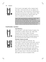 Preview for 12 page of Philips NORELCO 9000 Series Instructions Manual