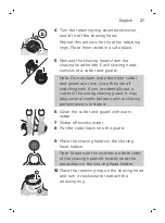 Preview for 21 page of Philips NORELCO 9000 Series Instructions Manual