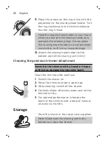 Preview for 22 page of Philips NORELCO 9000 Series Instructions Manual