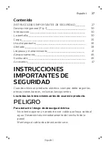 Preview for 27 page of Philips NORELCO 9000 Series Instructions Manual