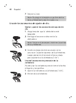 Preview for 40 page of Philips NORELCO 9000 Series Instructions Manual