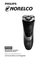 Philips NORELCO AT880 User Manual preview