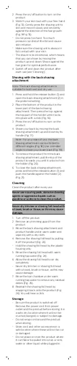 Preview for 5 page of Philips Norelco BG3010 Manual