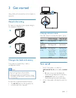 Предварительный просмотр 7 страницы Philips NORELCO BT1300 User Manual