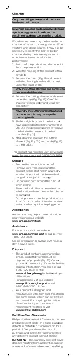 Preview for 5 page of Philips Norelco BT7515 Manual